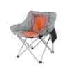 Heated Camping Chair For Adult Outdoor Activities Portable Folding Heated Chair With 3 Adjustable Heat Levels Heating Backrest Cushion Support 264LBS